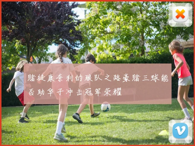 赌徒康奈利的狼队之路豪赌三球能否助华子冲击冠军荣耀